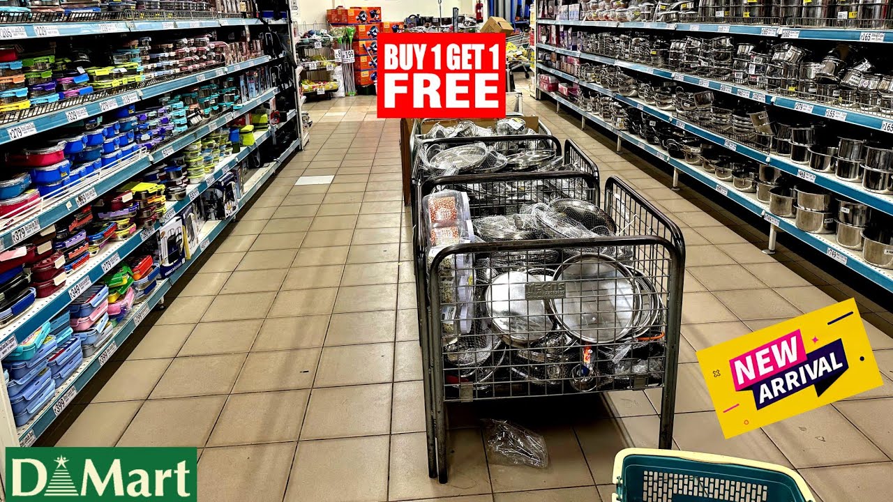 Dmart clearance sale 80%off, buy1get1 offers, new variety, useful kitchenware, household organisers