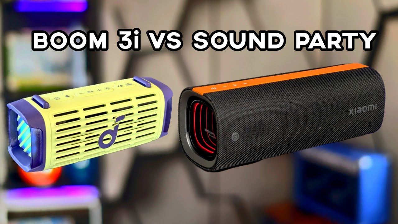 Soundcore Boom 3i kontra Xiaomi Sound Party 50w