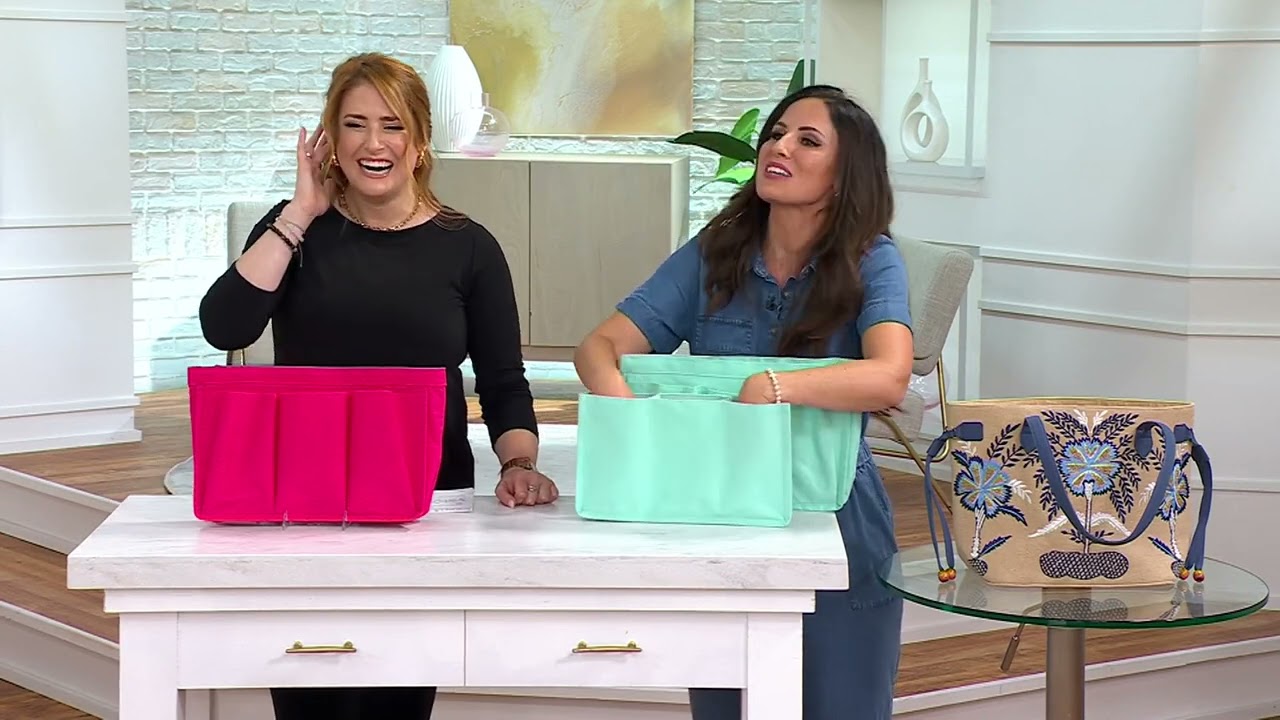 America &amp; Beyond Tote Organizer on QVC