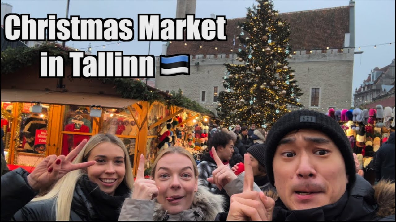 Visiting Tallinn Christmas market 🇪🇪
