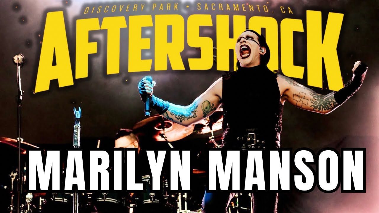 Marilyn Manson - Full Concert | Aftershock 2025 | Live | Discovery Park | Sacramento Ca 10/5/25