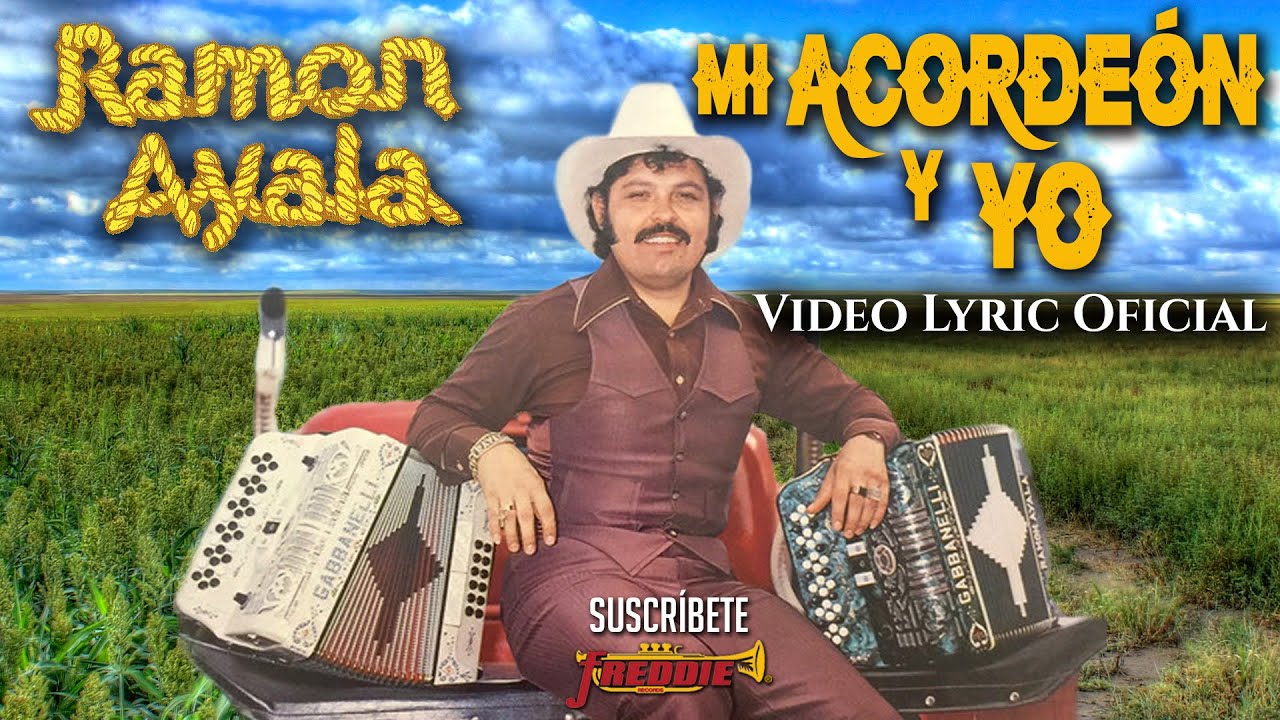 Ramon Ayala - Mi Acordeón Y Yo (Video Lyric Oficial) Letra / Karaoke