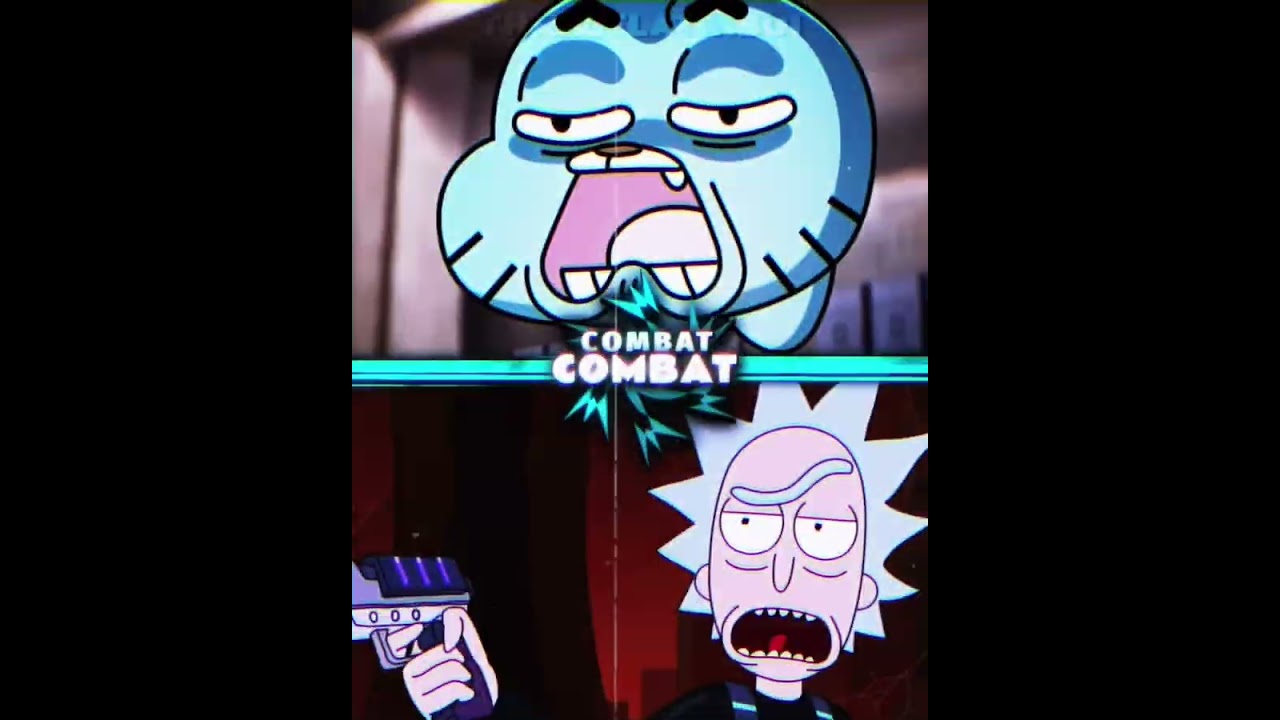 Gumball Vs Rick Sanchez (Amazing World Of Gumball Vs Rick And Morty)