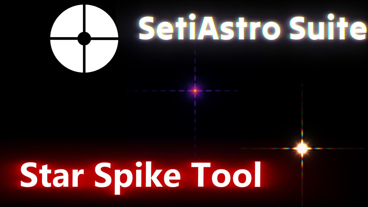 Star Spike Tool for Seti Astro Suite:  Simulate diffraction patterns onto your stars!