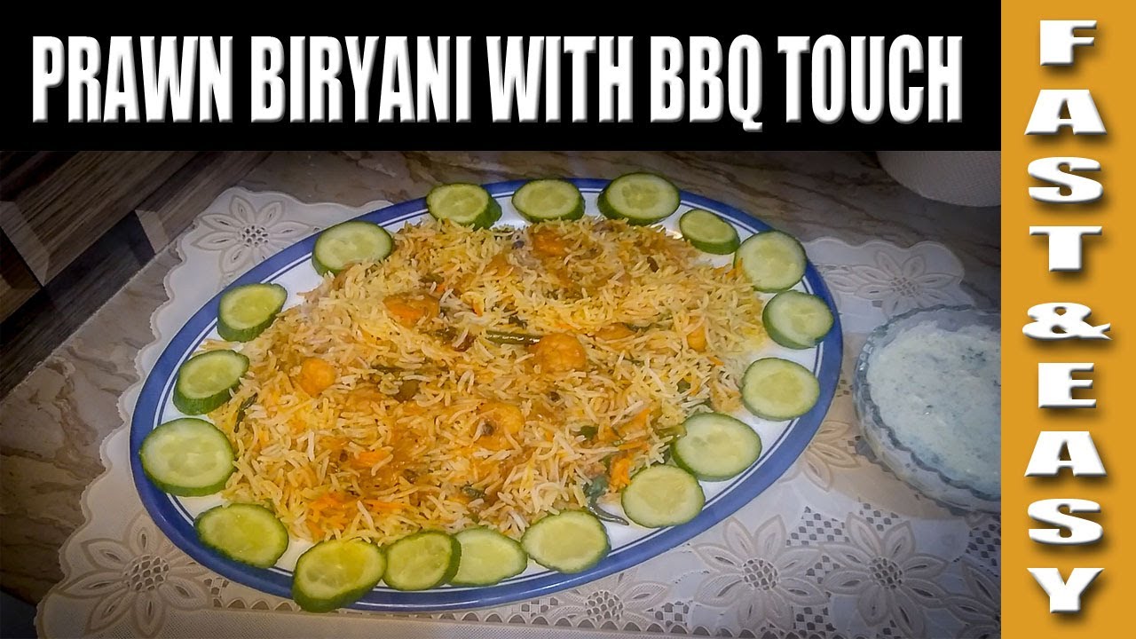 Prawn Biryani |Prawn Biryani With Bbq Touch |Prawn Biryani Recipe Pakistani |Rasoi Ki Duniya With SS