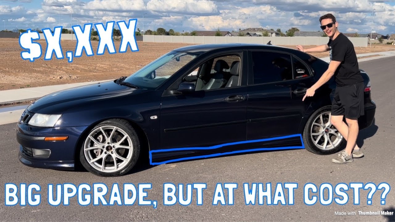 Aero Bodykit Install on My 9-3! Plus, the Shocking Cost of Maaco Body Repairs...