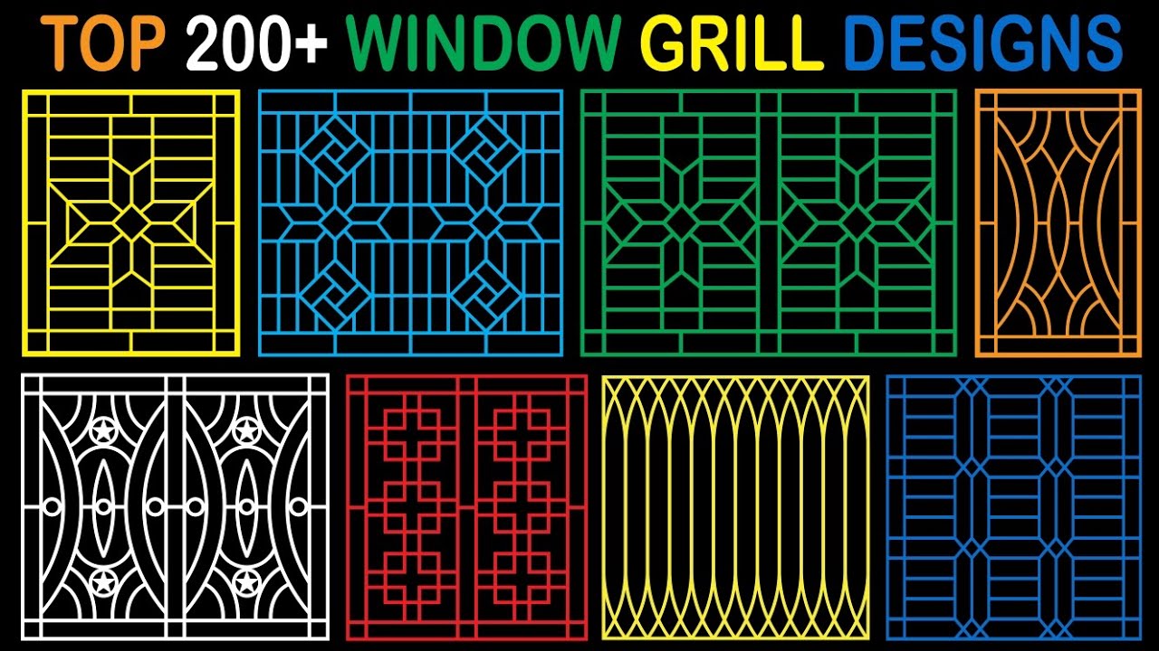 Top 200+ Latest Window Grill Designs 2025 Unique Window Grill Design Bd All Design