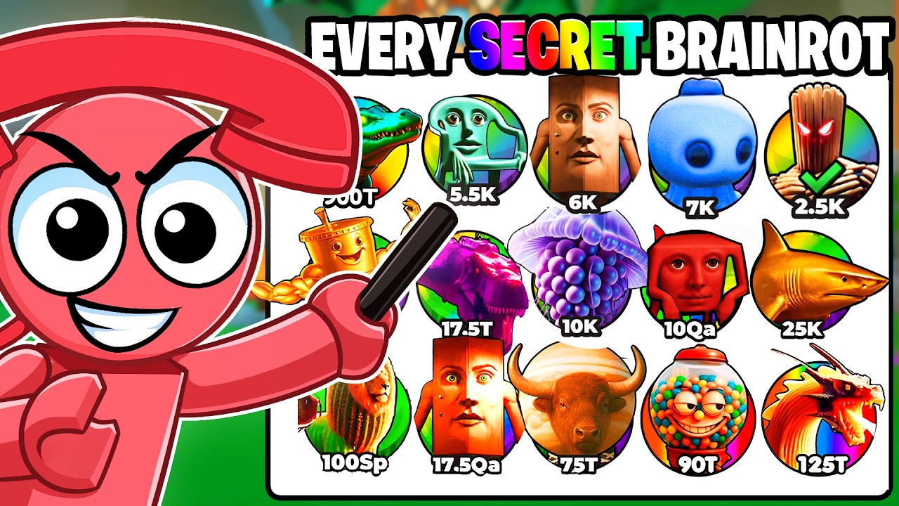 Unlocking EVERY SECRET In Brainrot Tsunami