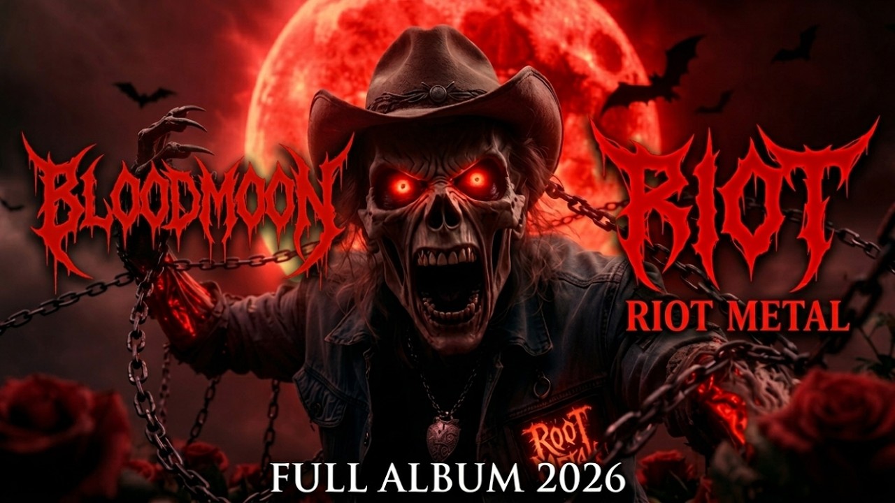 BLOODMOON RIOT - RIOT METAL ENTERTAINMENT | PURE GUITAR RIFF | 100% DEATH METAL | HARD ROCK