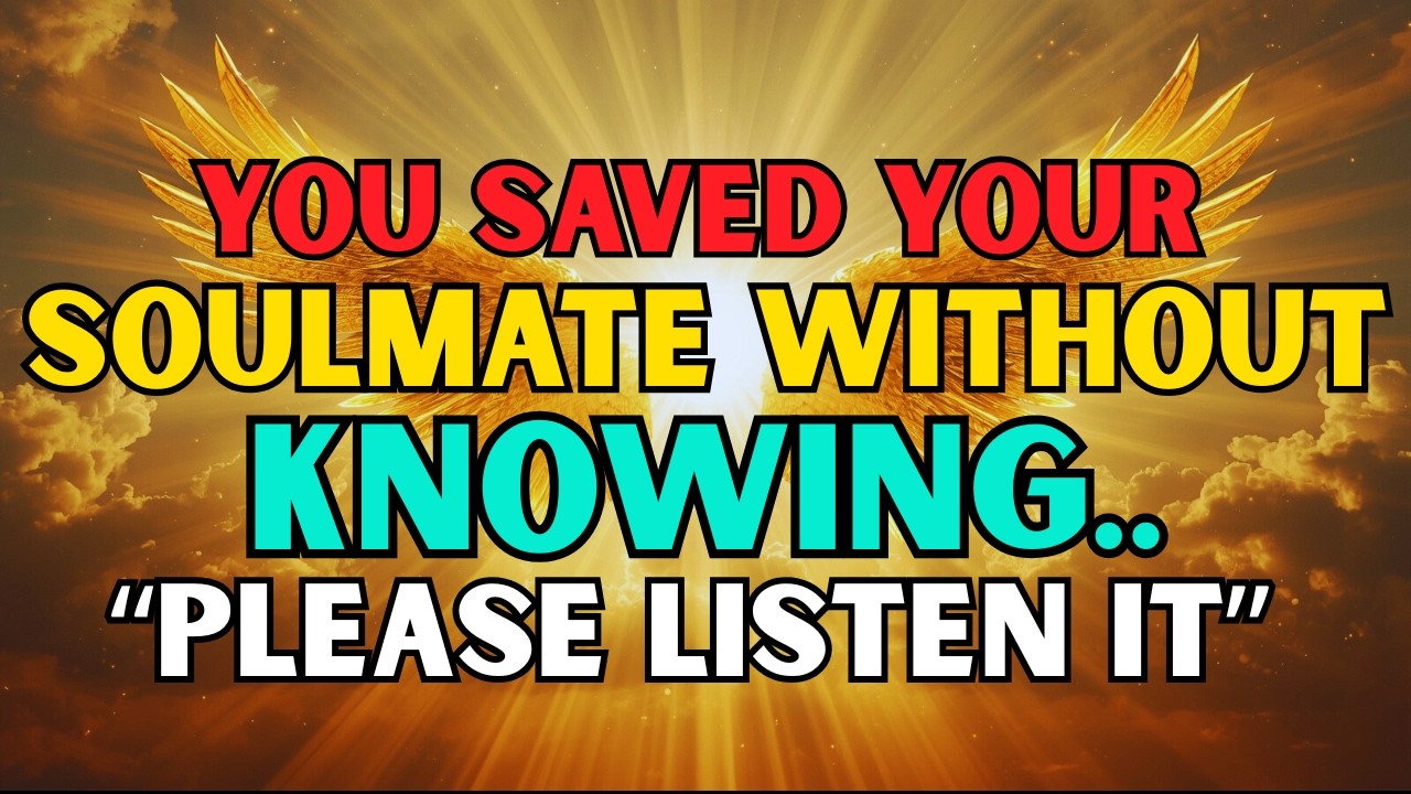 🔴 Chosen One You saved your soulmate without knowing. God's bringing them to you now🕊️✨