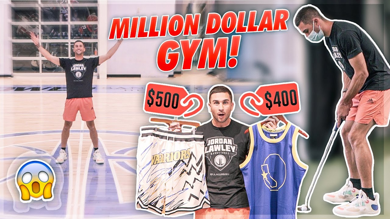 Building A MULTI MILLION Dollar Gym 😱 | Jordan Lawley Basketball