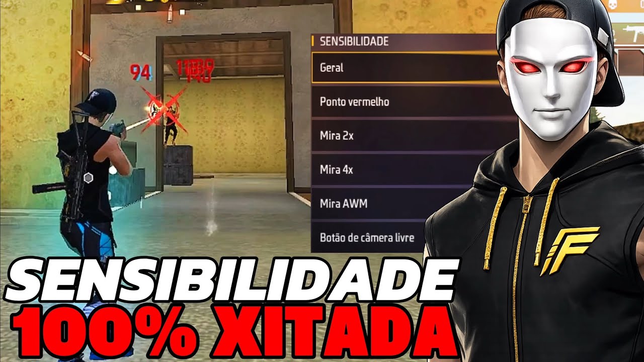 MELHOR SENSIBILIDADE ALTA NOVA ATUALIZAÇÃO Com e sem DPI Para dar FULL VERMELHO!! Free Fire - K7 FF