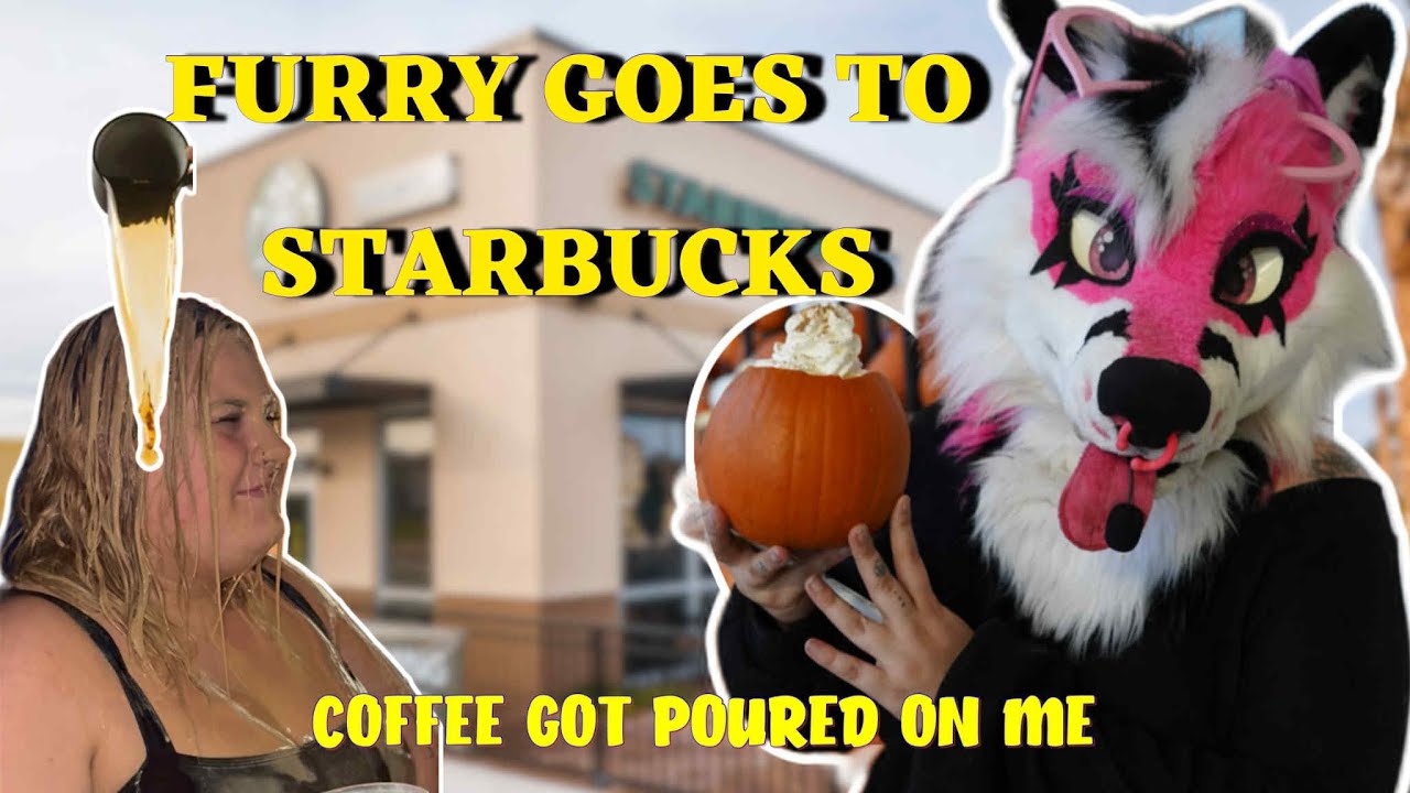 Костюмы животных в Starbucks