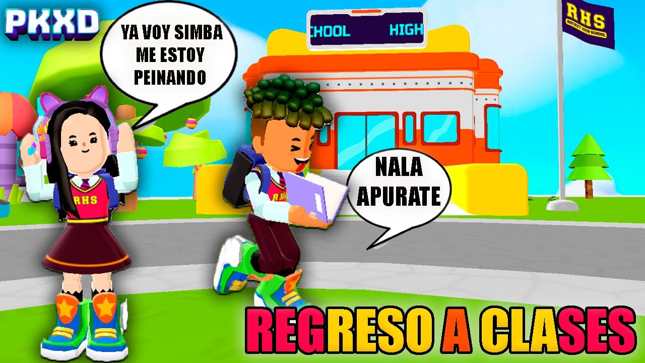REGRESO A CLASES📚 SIMBA Y NALA EN PK XD