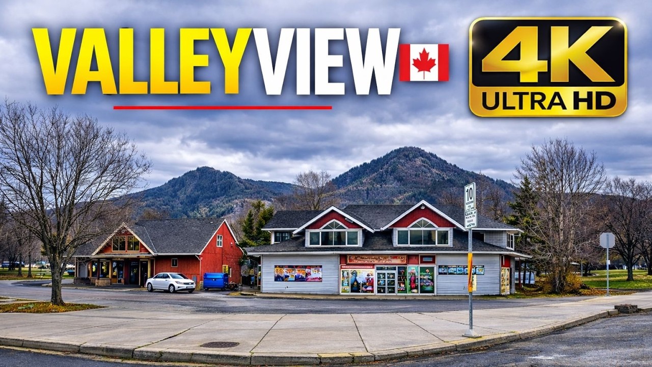 Walking Through Valleyview Kamloops 🇨🇦🚶 | What This Neighborhood Looks Like in  [4K]