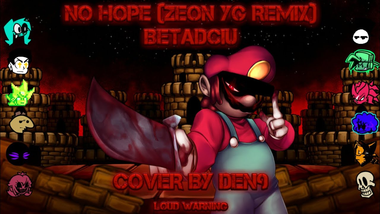 Friday night funkin : Mario madness V2 - No hope (ZeonYG remix) BETADCIU (+FLM)
