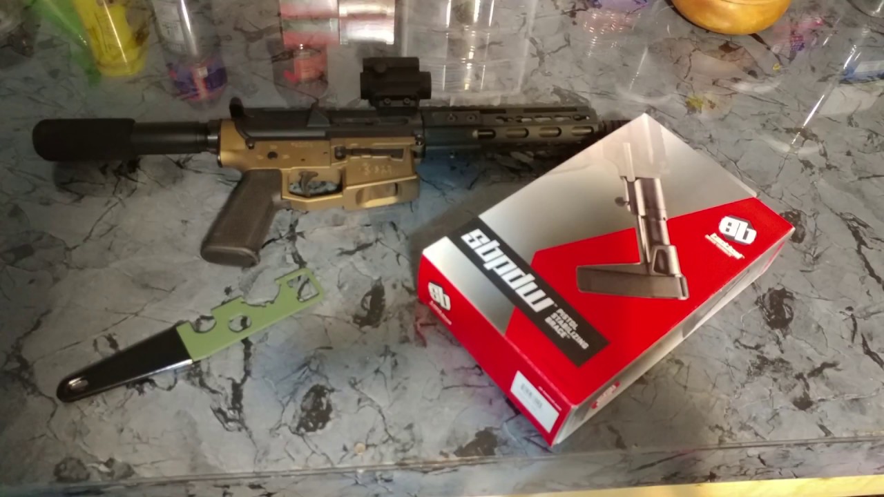 sb tactical pdw brace install