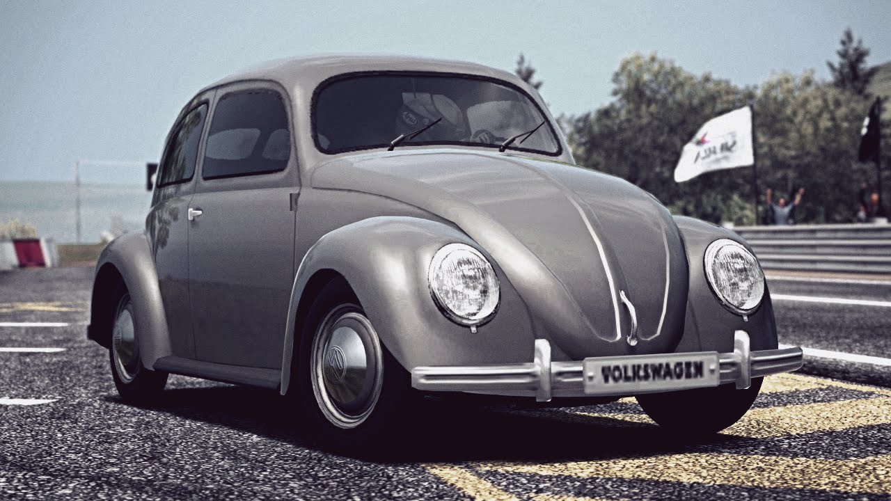 (GT6) Volkswagen Beetle 1100 Standard (Type-11) '49 - Exhaust Comparison