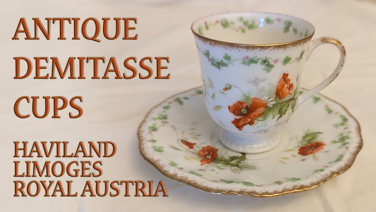 Collectible Antique Demitasse Cups, FOR SALE!