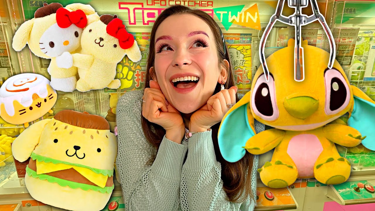 ŁOWIMY TYLKO ŻÓŁTE PLUSZAKI W AUTOMATACH!💛🙊