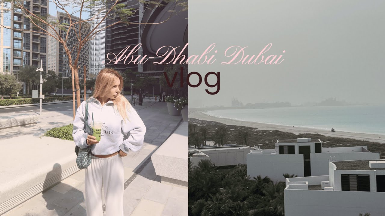 Dubai - Abu Dhabi // VLOG // Дубай, Абу Даби, Ferrari World, Green Planet
