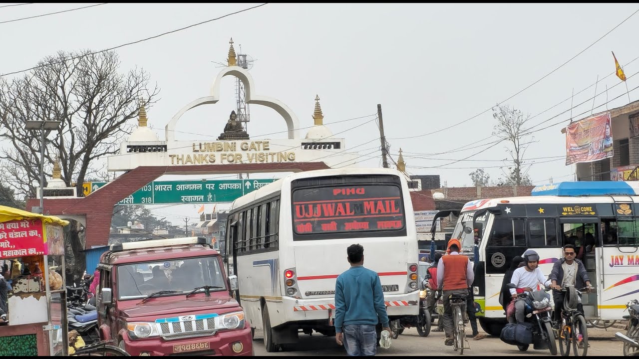 Going shopping to Birdpur, Uttar Pradesh, India From Lumbini Nepal. #tdv611 Kakrahwa border.