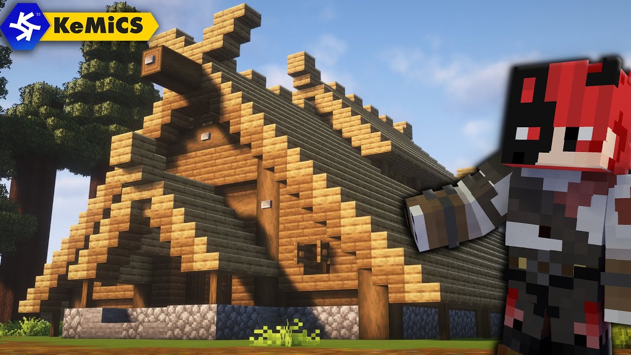 I Build Viking House In This Mysterious Island (KeMiCS S6) Ep#2 #kemics