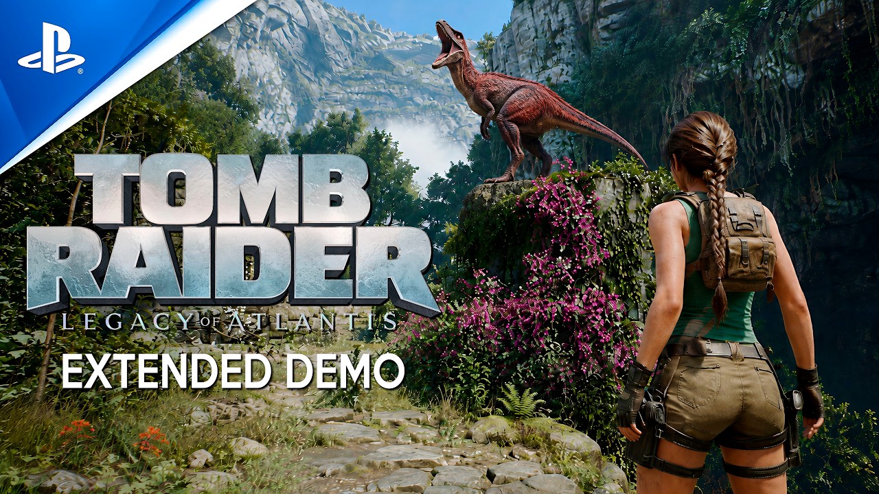 TOMB RAIDER Full Extended Demo Gamescom 2026 | ICONIC NEW LARA CROFT Legacy of Atlantis Adventure