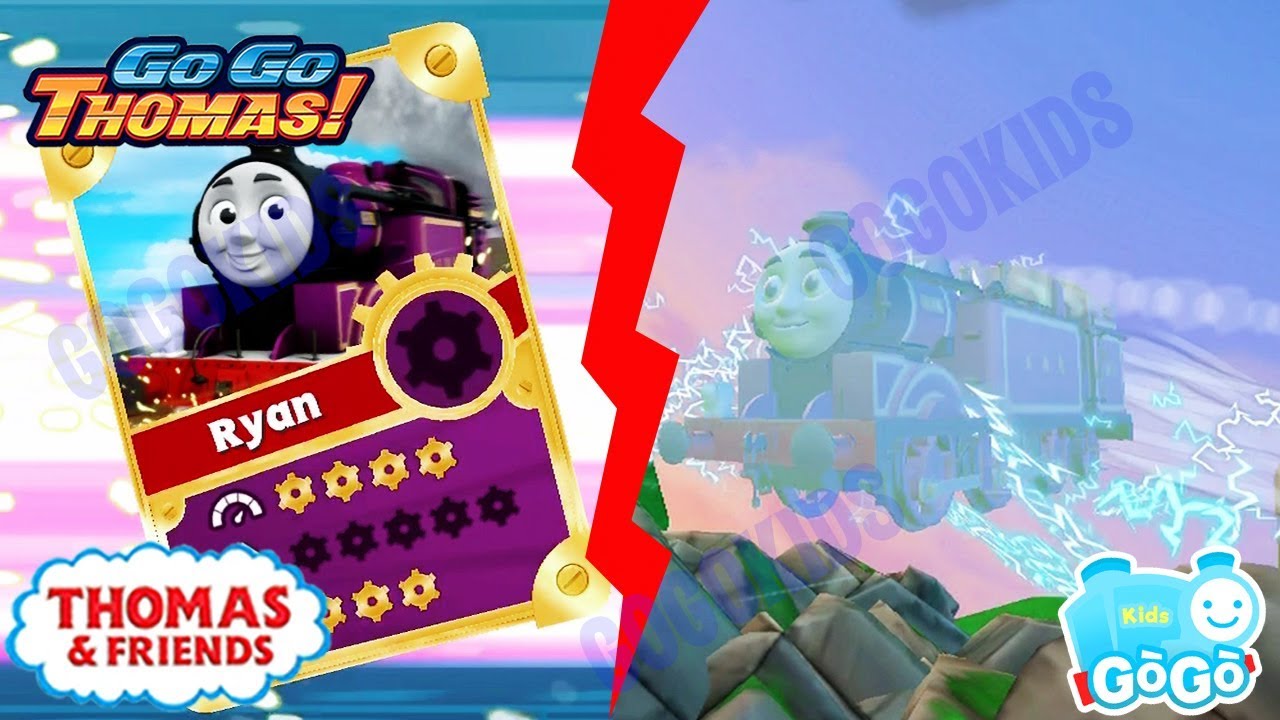 Ryan Upgraded with Super Speed Booster - Roaring Falls Racing! Thomas and Friends: GoGo Thomas