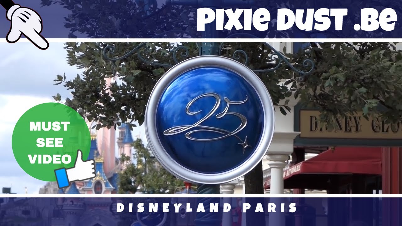 25th Anniversary PREVIEW   Disneyland Paris 2017