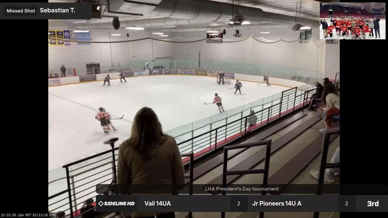 Jr Pioneers 14U A vs. Vail 14UA (2026.02.13)
