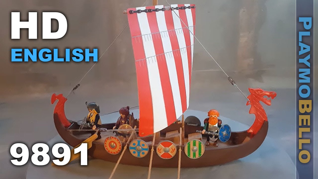 (2020) Playmobil 9891 Viking Longboat add-on (Playmobil set REVIEW)