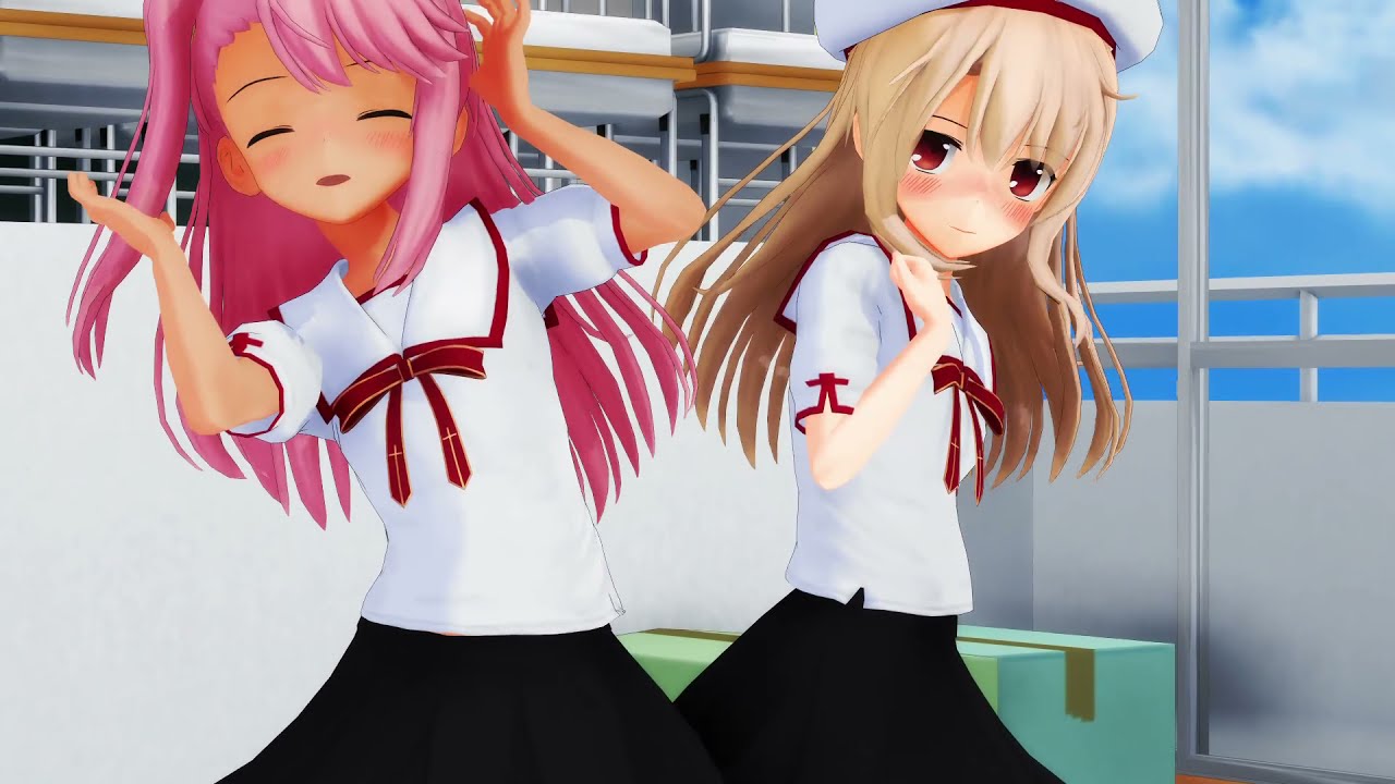 【MMD】プリズマ☆イリヤ クロエ×イリヤ「チューリングラブ」