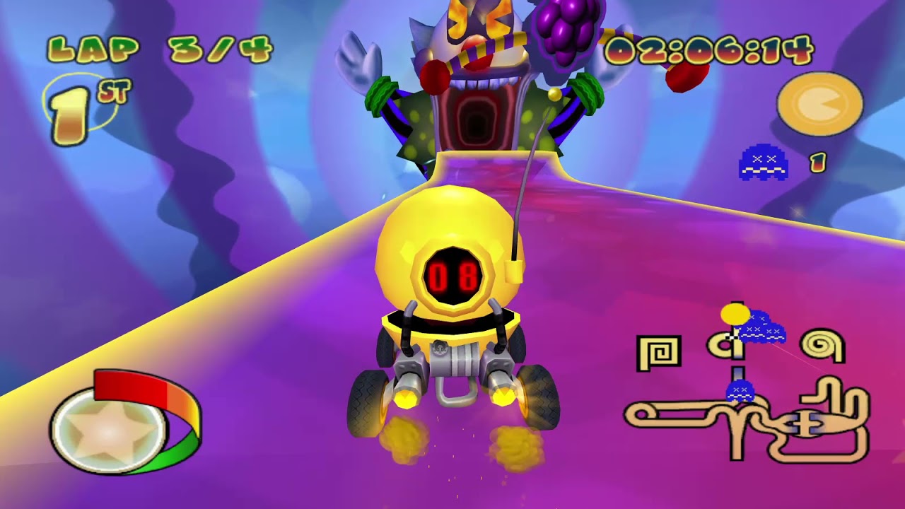 Pac Man World Rally #3 Watermelon Cup with Jr. Pac-Man (Hard)