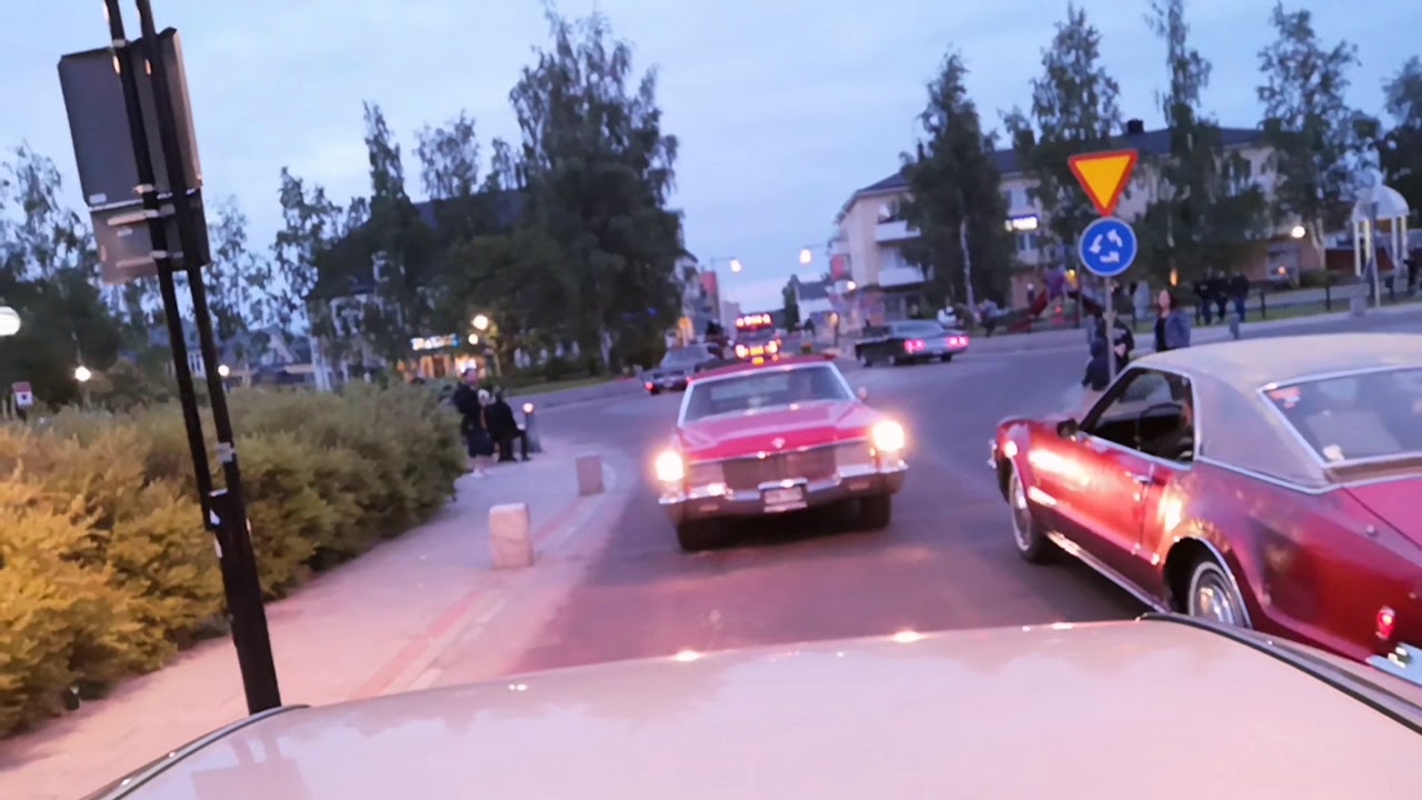 Classic motor meeting Haparanda, Sweden 13.7.2019