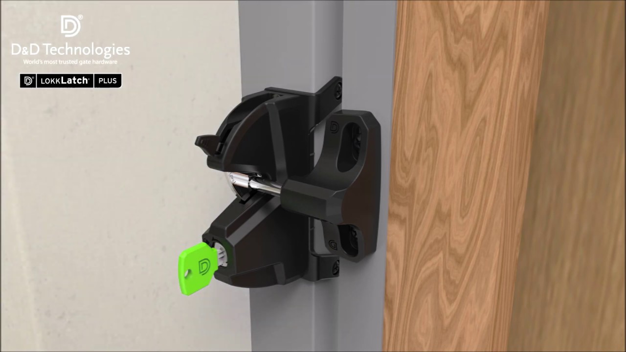 How to install LokkLatch® PLUS Privacy Gate Latch