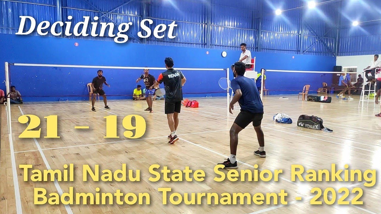 VEMBU PRASANTH vs MD.REHAN KALAIARASAN DECIDING SET State Ranking Badminton Tournament 2022 Trichy