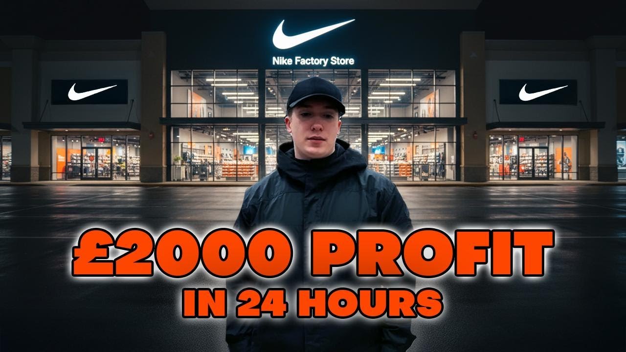 &pound;5,000 NIKE OUTLET CASHOUT
