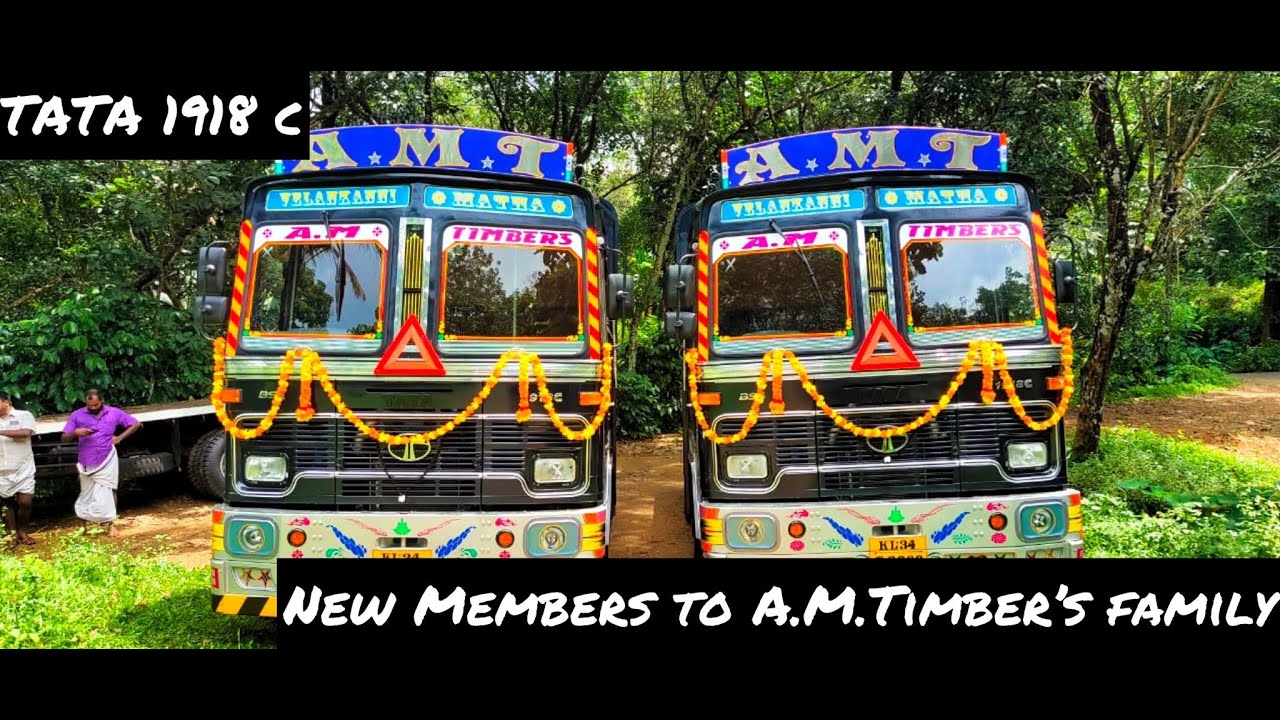 A.M.TIMBER's New TATA 1918c Launched | എ.എം.ടിമ്പേഴ്സിന്റെ പുതിയ ചൊണ കുട്ടന്മാർ റ്റാറ്റാ 1918c