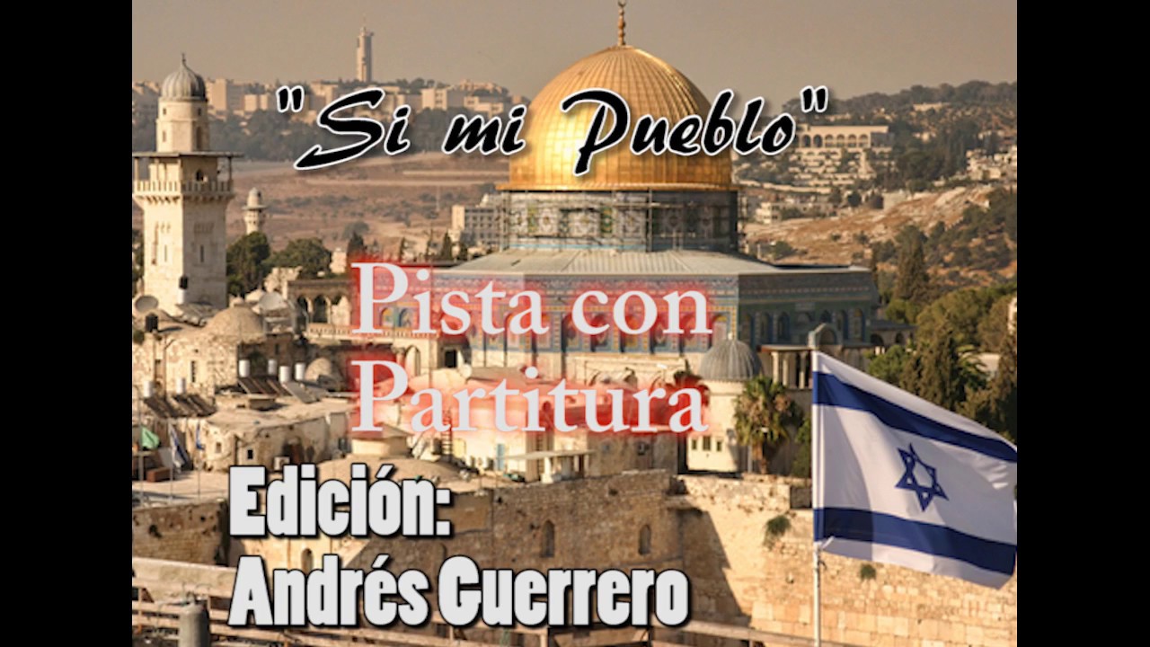 Si mi pueblo-pista con partitura (A.G)
