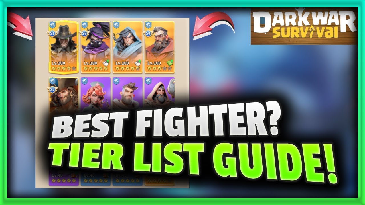 What's the BEST Fighter in Dark War Survival for PVP and PVE?