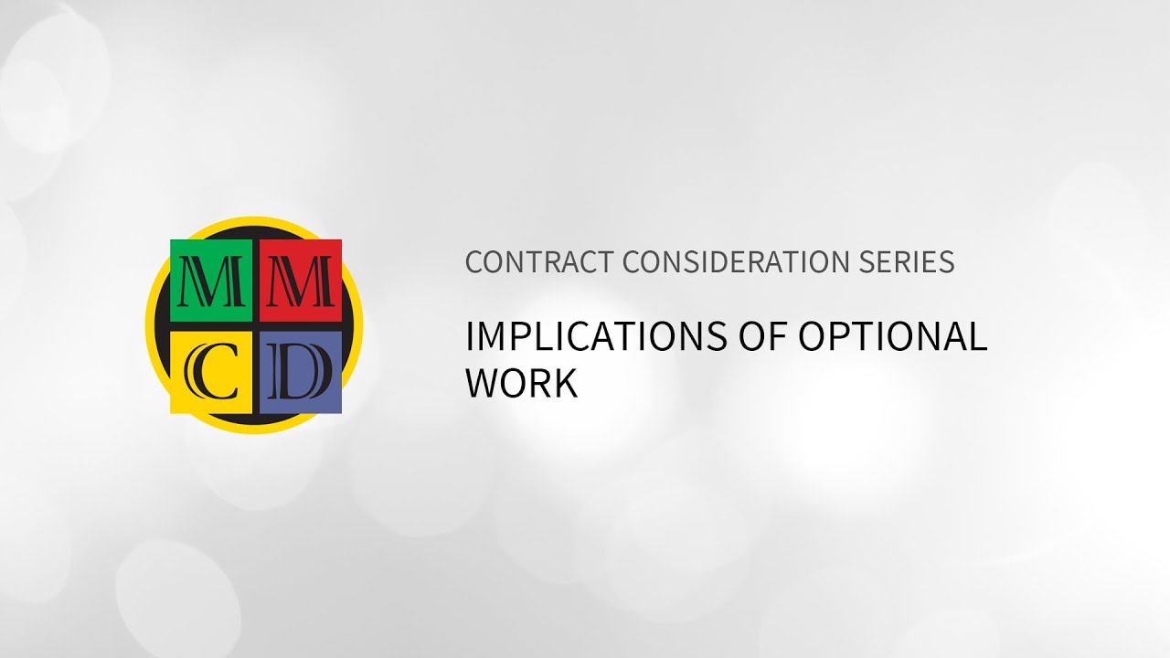 Implications of Optional Work