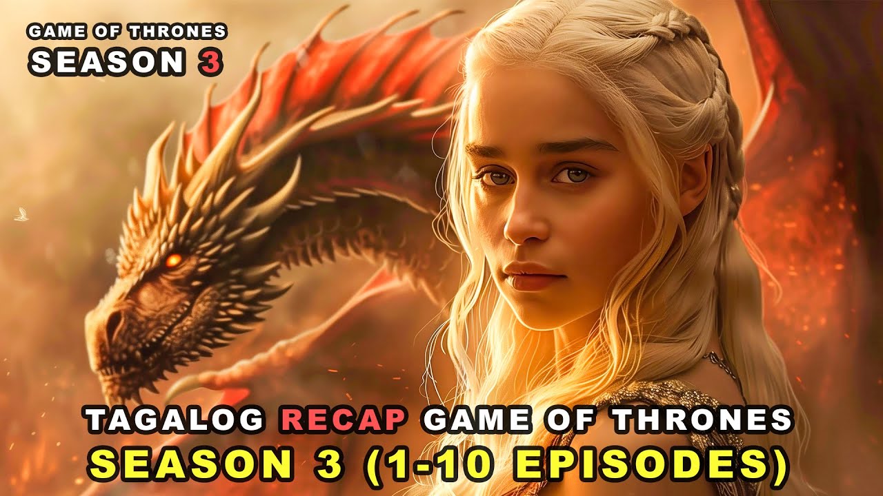 TAGALOG RECAP ng Game Of Thrones Season 3 (Episode 1-10)