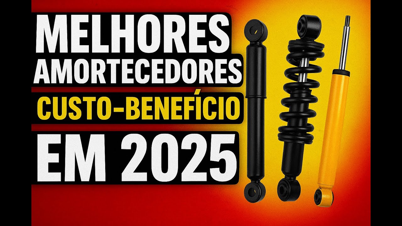 TOP 5 Amortecedores que Valem a Pena em 2025 (Barato + Qualidade)