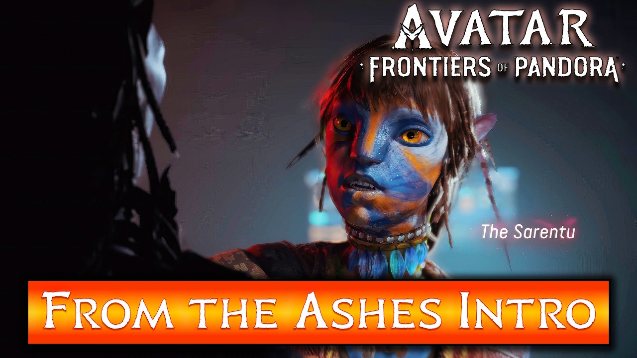 Avatar Frontiers of Pandora | From the Ashes DLC | Intro Cutscene (Battle of Hallelujah Mountains)