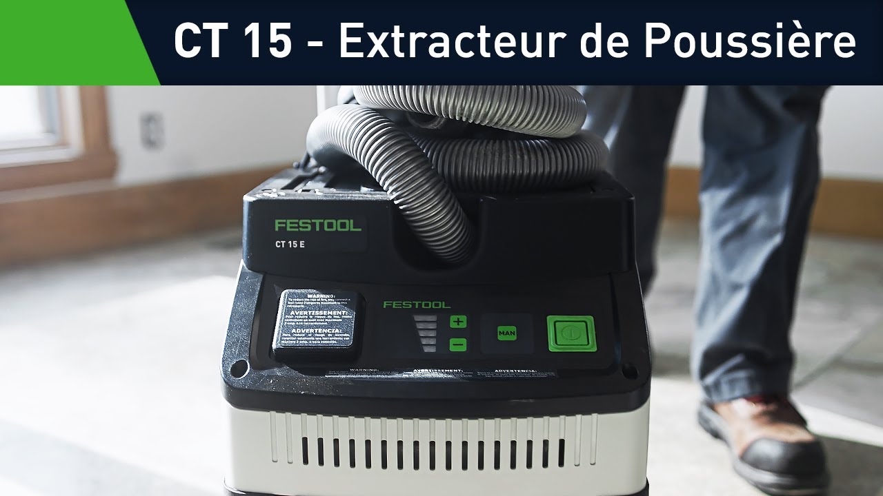 Festool CT 15  Extracteur de poussi&egrave;re - Aper&ccedil;u