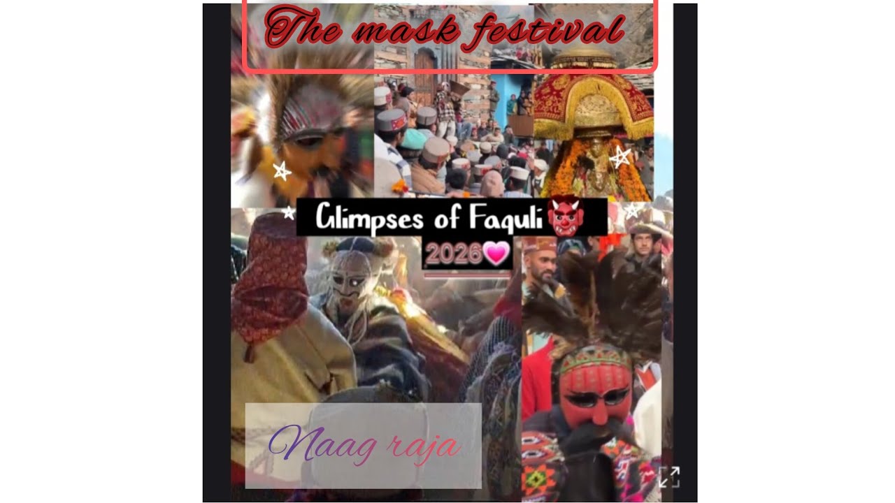 The Mask Festival 👹Highlights of the Fagli Festival 2026🔥पल्दी घाटी,कोटला, फगवाना, पढ़ारनी। महाभारत🔥