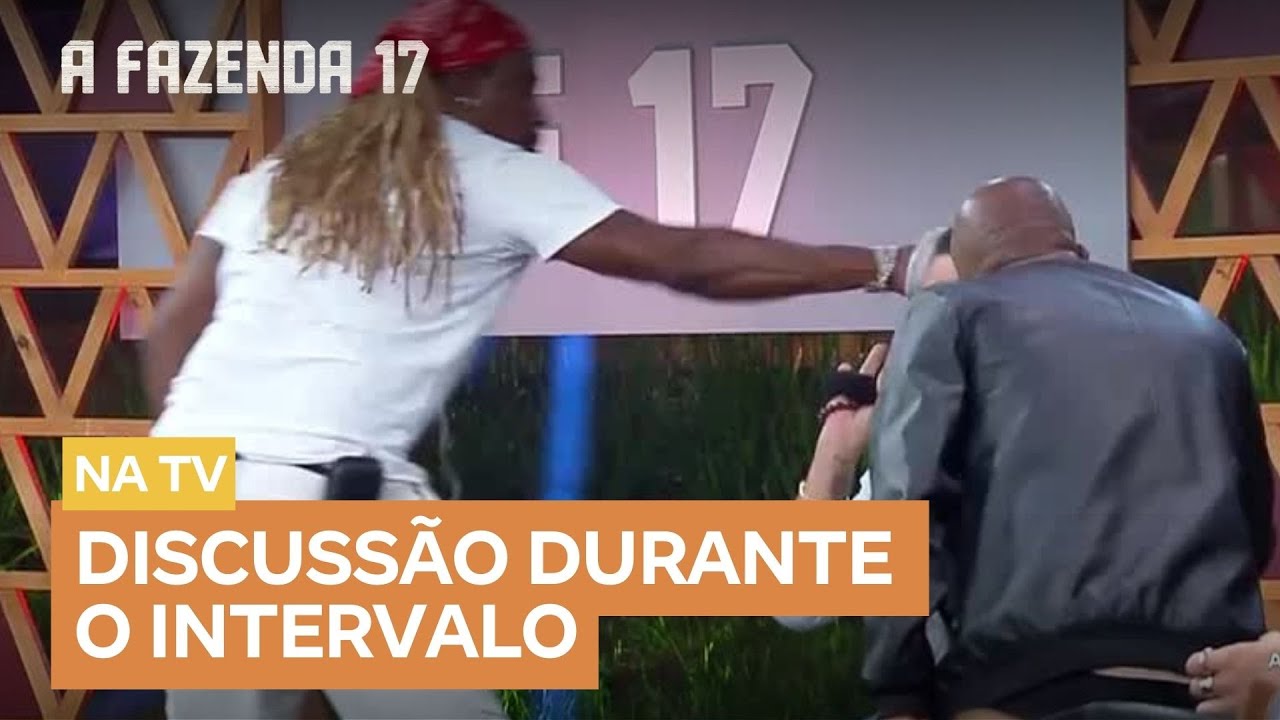 Cr&eacute;o Kellab se exalta e cria tens&atilde;o com Fabiano Moraes | A Fazenda 17