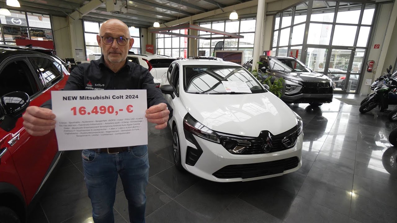 Benzin-Autos fallen im Preis 🔴 New Mitsubishi Colt 2024