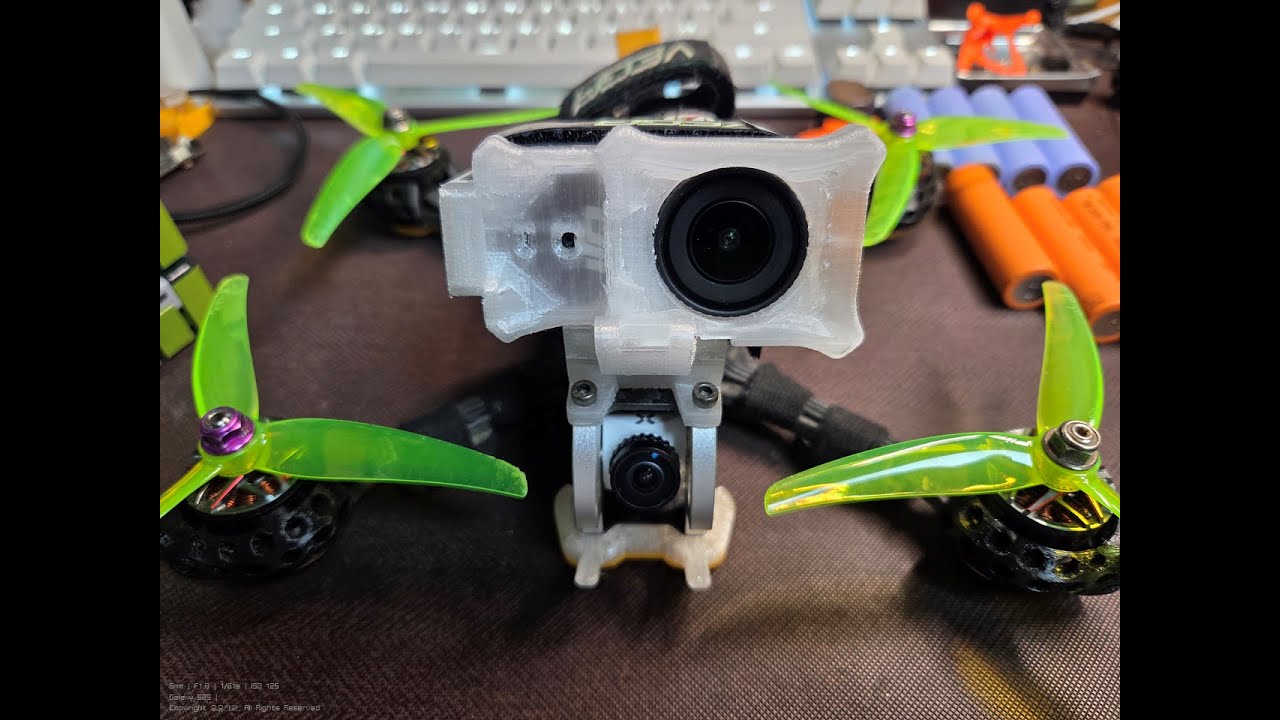 Milk FPV - Geprc Mark5 / Tank solo, Foxeer t-rex - Osmo Nano 희망공원에서의 첫 영상